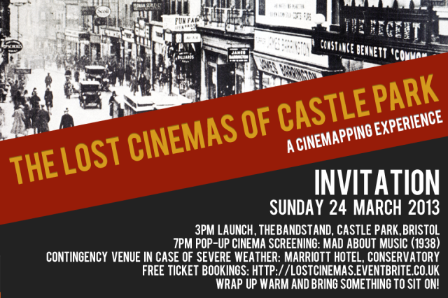 Lost Cinemas invite